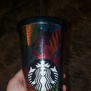 Starbucks foil tumbler
